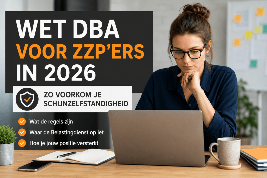 Wet DBA voor zzp’ers in 2026 uitgelegd aan een zelfstandig ondernemer